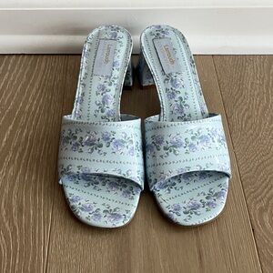 Larroude love shack fancy shoes